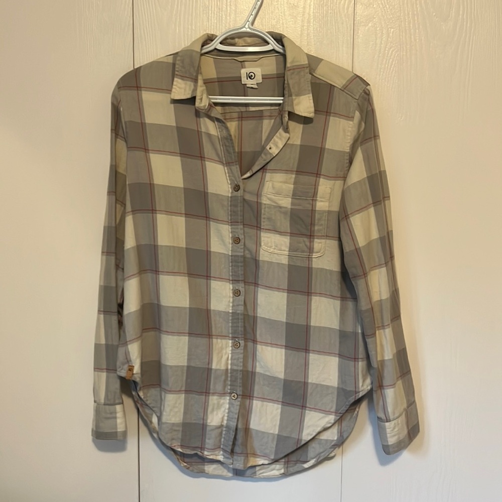 EUC | Tentree | Plaid Long Sleeve